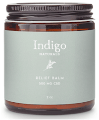 IndigoNaturals 500 mg CBD balm